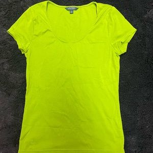 Ralph Lauren Lime Green Shirt